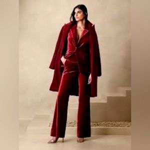 Holiday Velvet Luxurious Boot Cut Pants